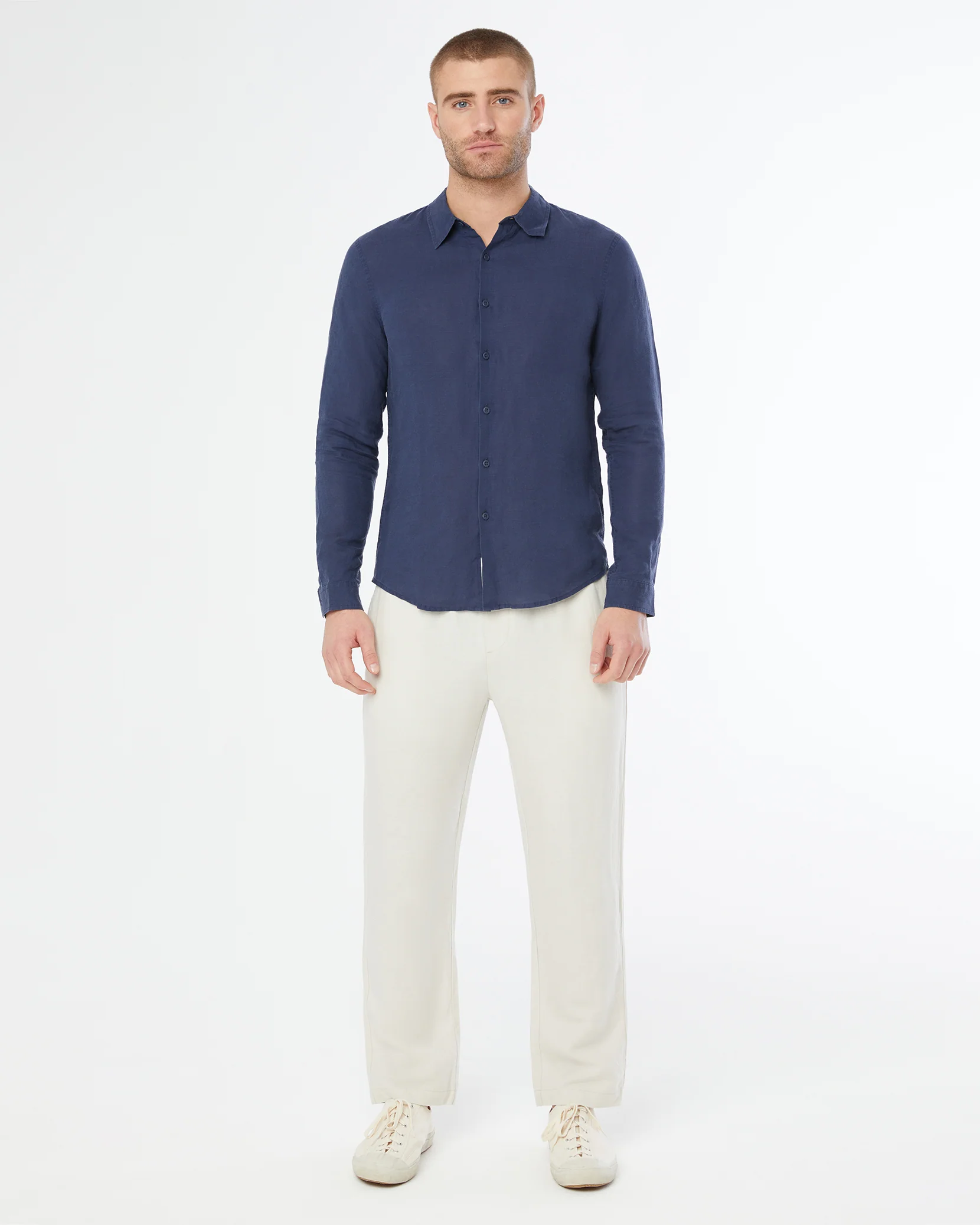 Air Linen Long Sleeve Shirt - Image 4