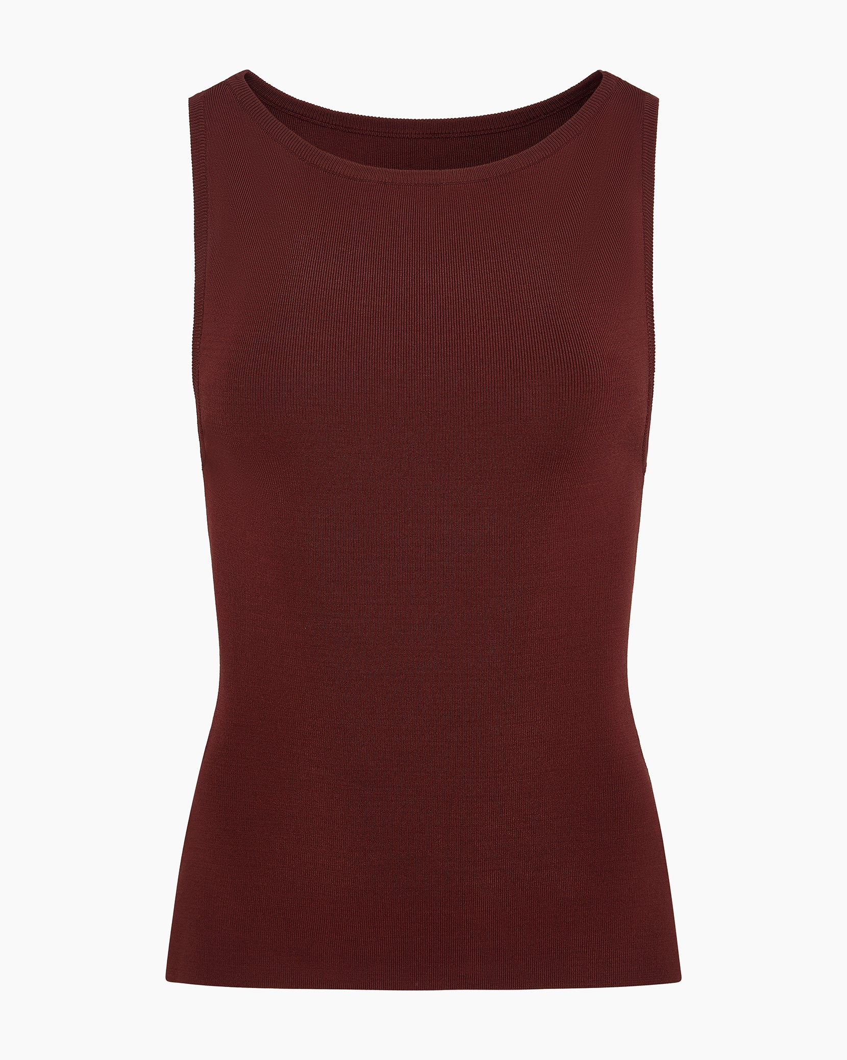 Boatneck Mix Media Dress - Image 3