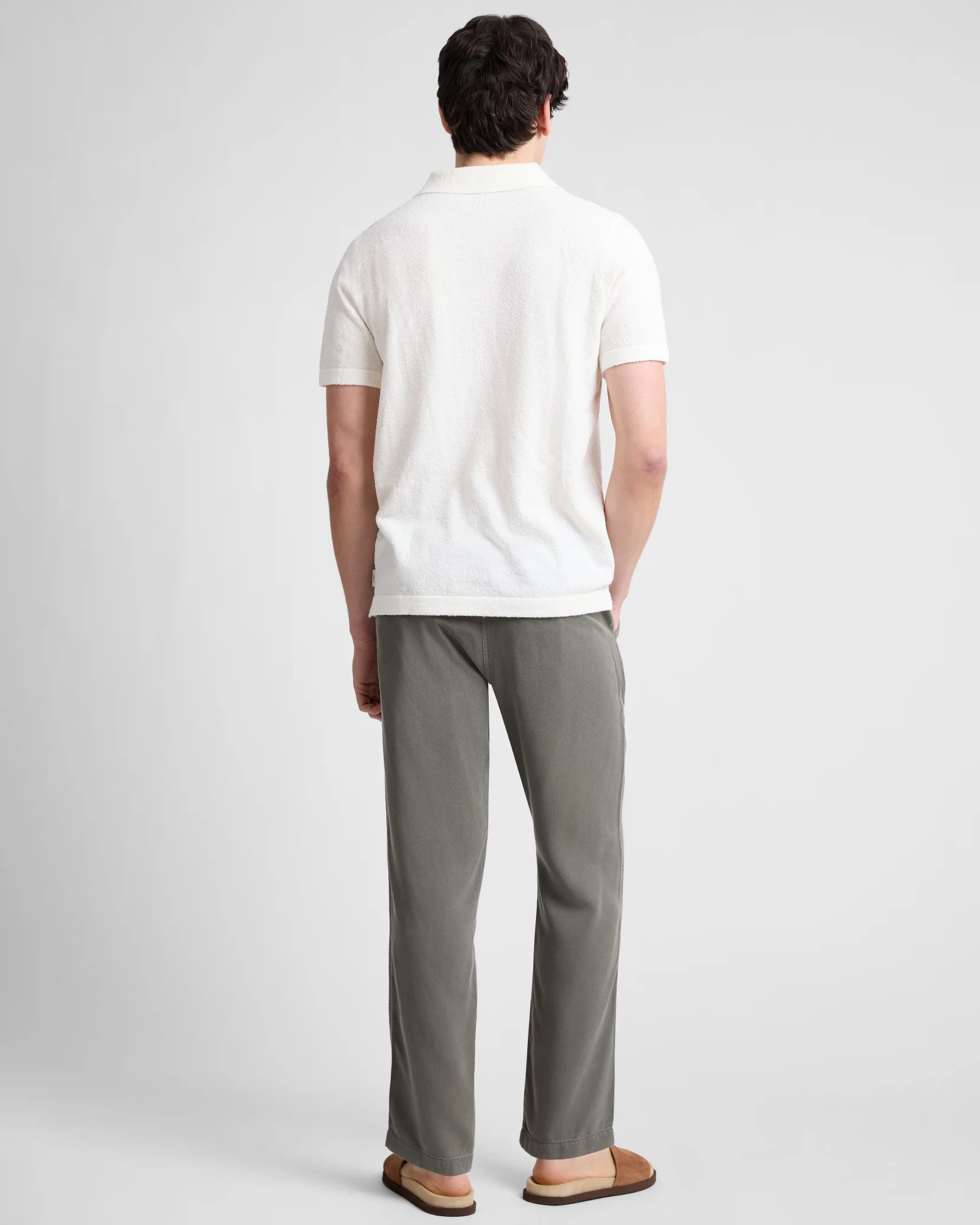 Boucle Knit Johnny Polo - Image 4