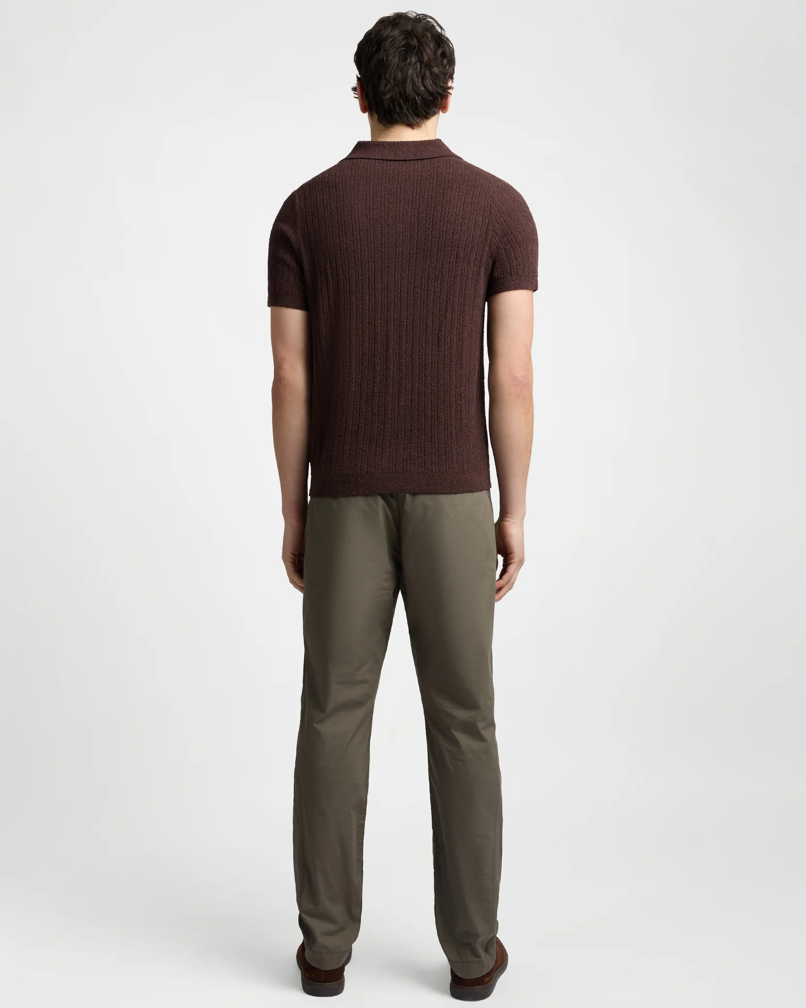 Boucle Rib Button Up Shirt - Image 6