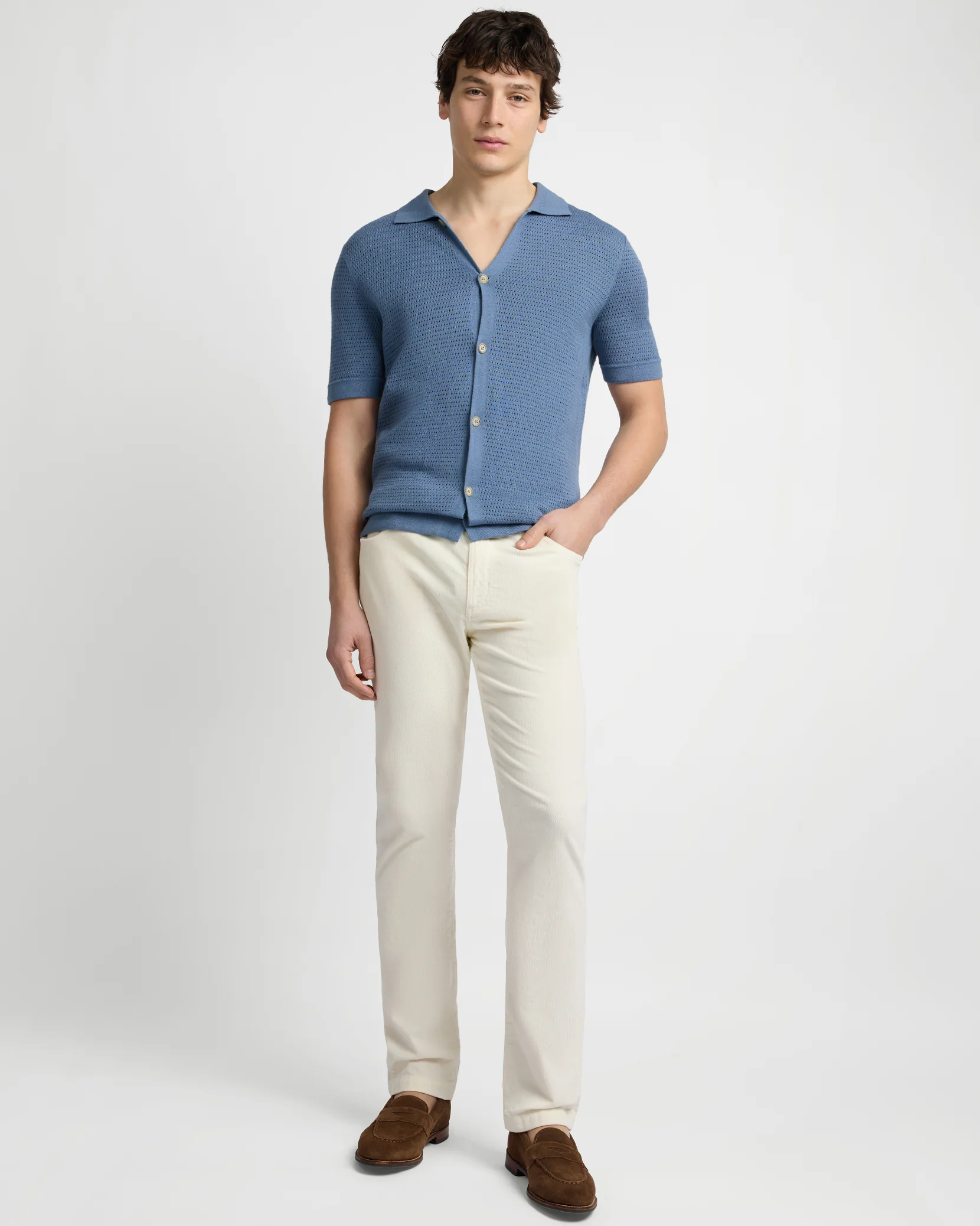 Drop Needle Button Up Shirt - Image 3