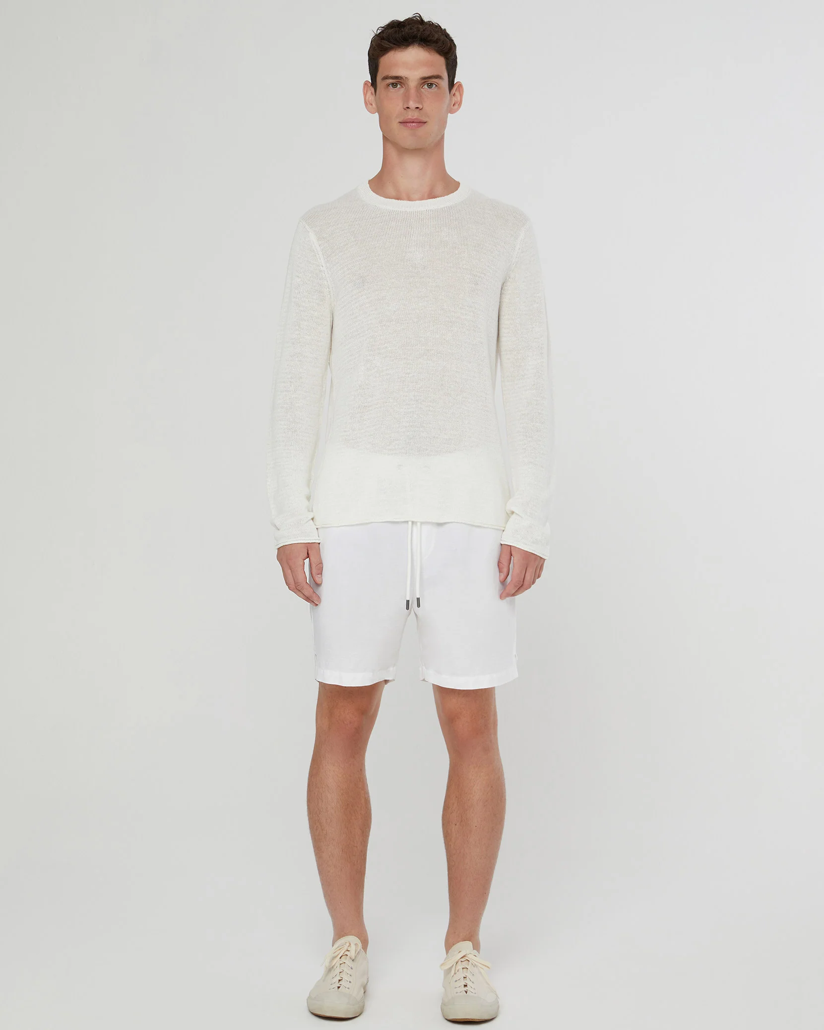 Kevin Crewneck Linen Sweater - Image 4
