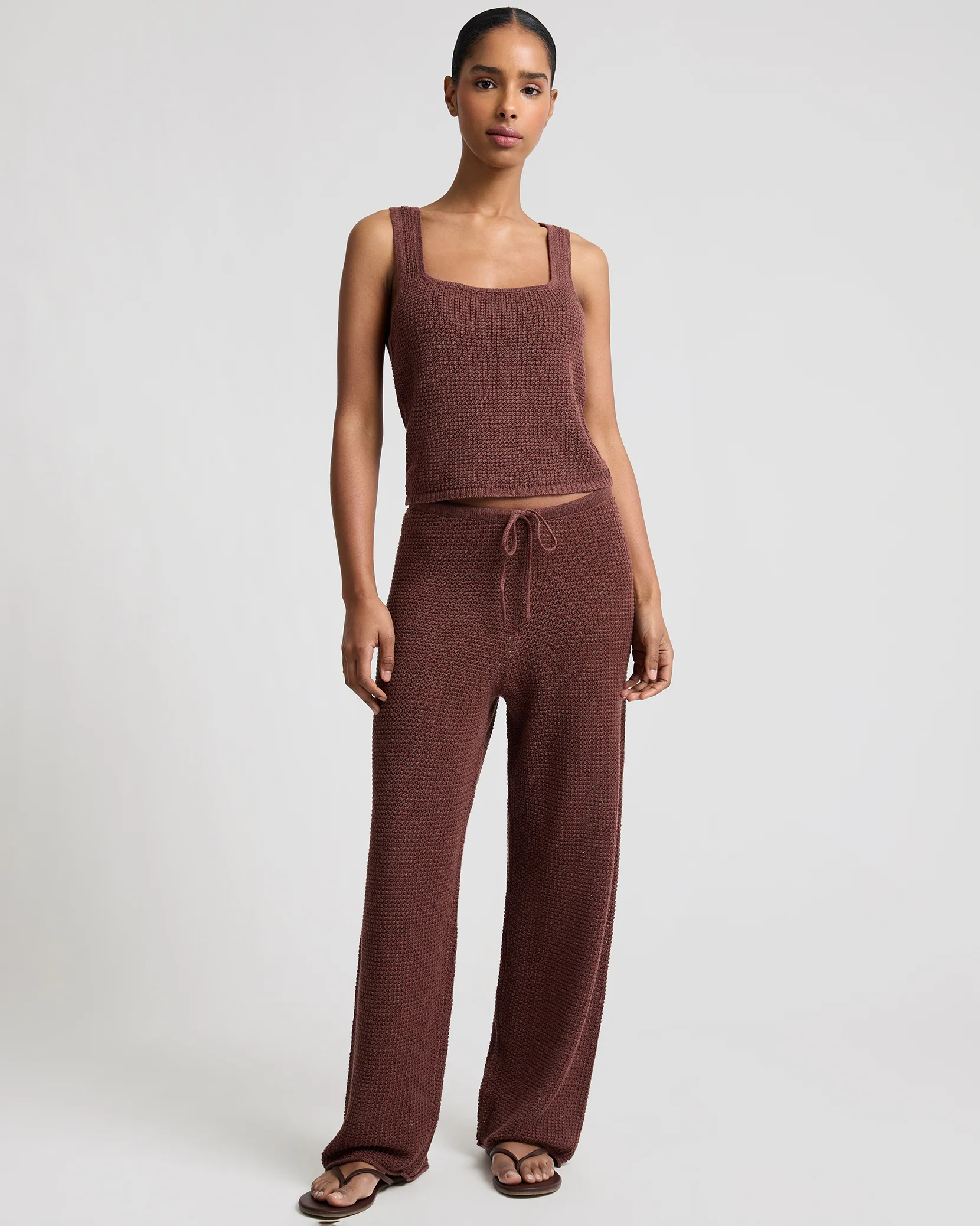 Knit Drawstring Pant - Image 3