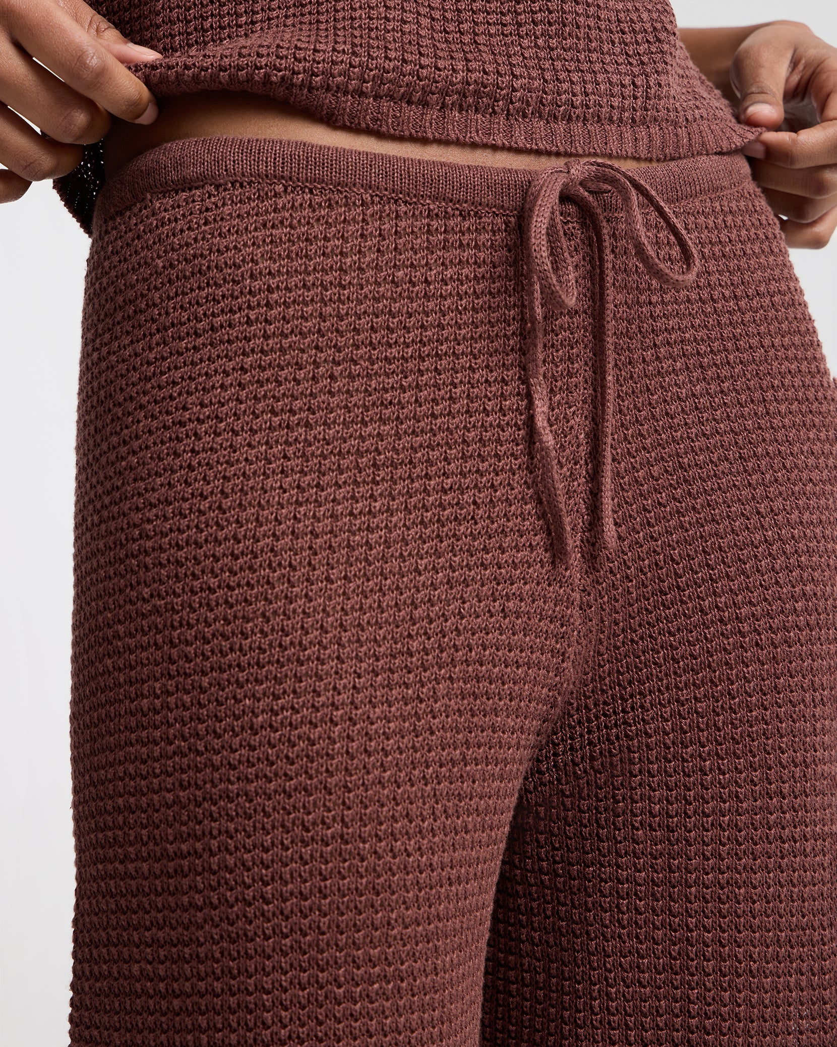 Knit Drawstring Pant - Image 4