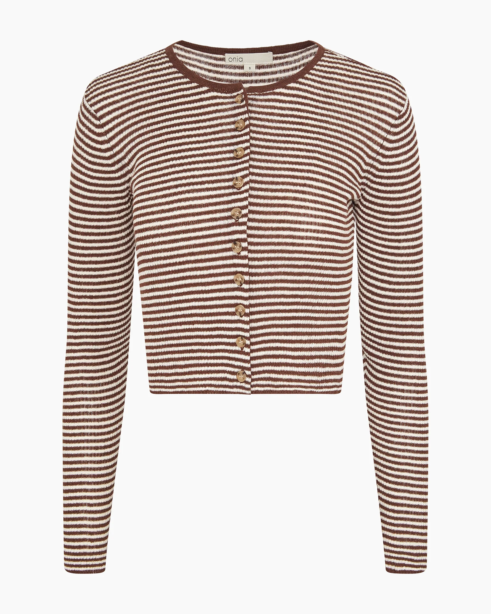 Linen Rib Cardigan - Image 3