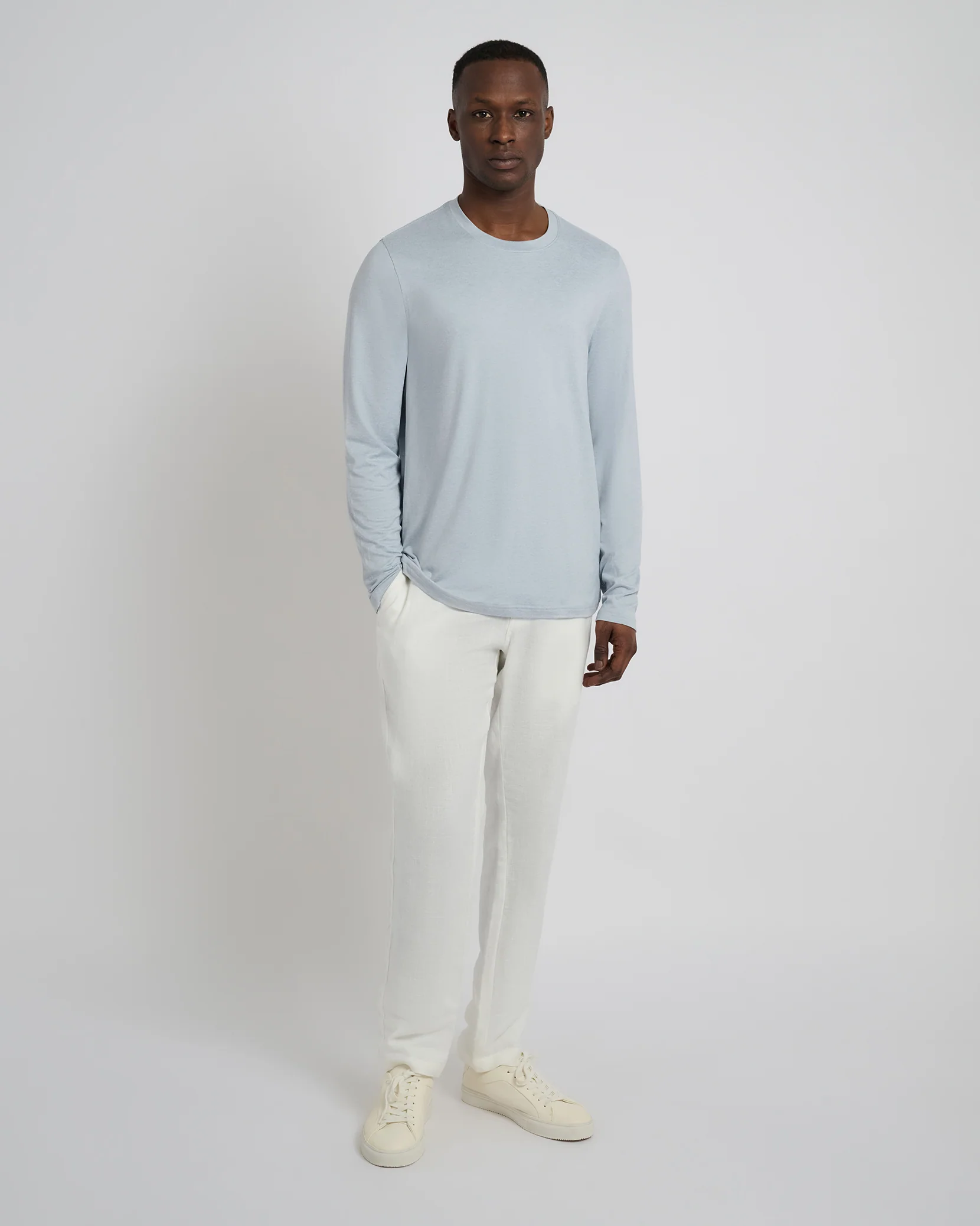 Men's Long Sleeve Sun Tee - Image 4