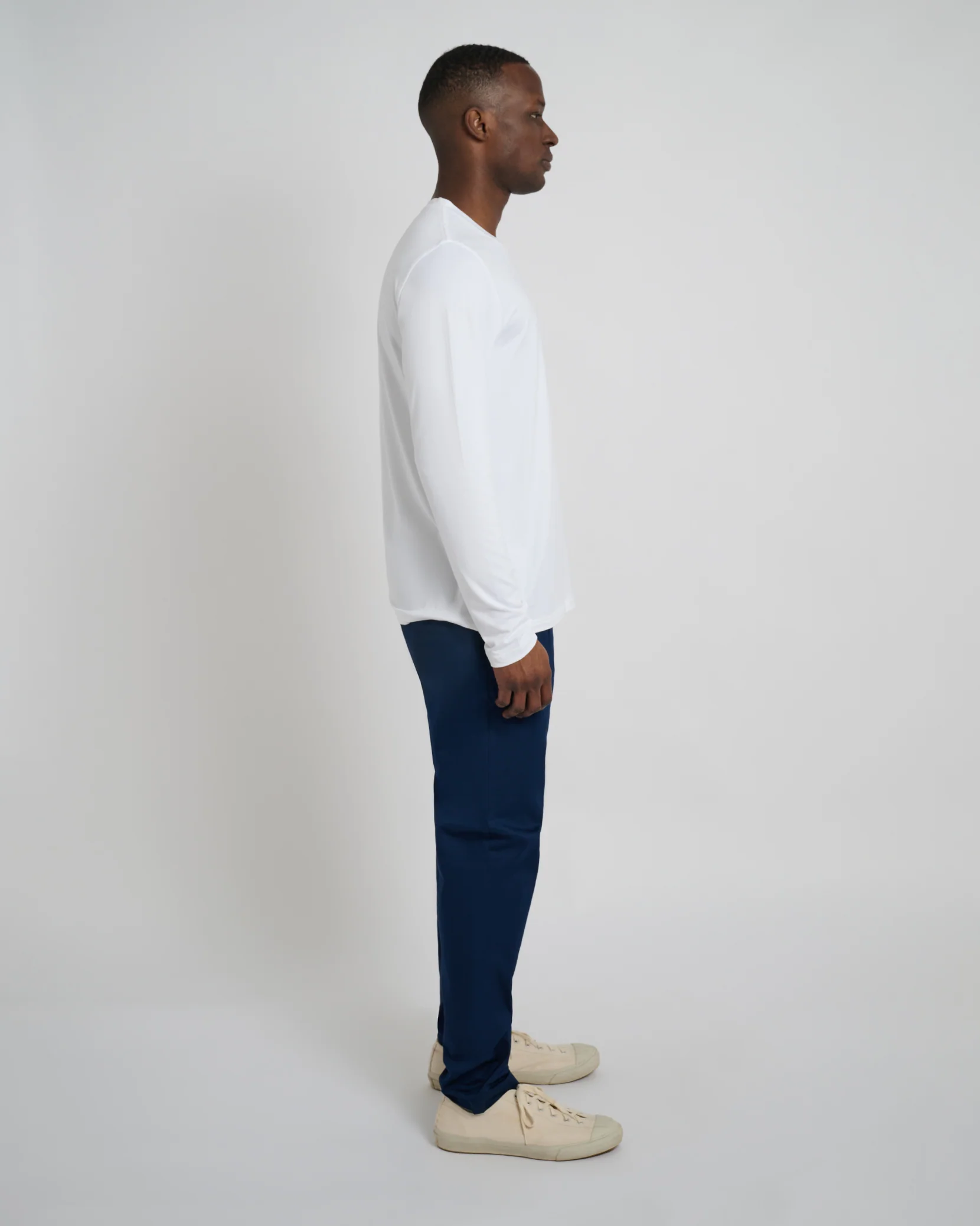 Men's Long Sleeve Sun Tee - Image 3