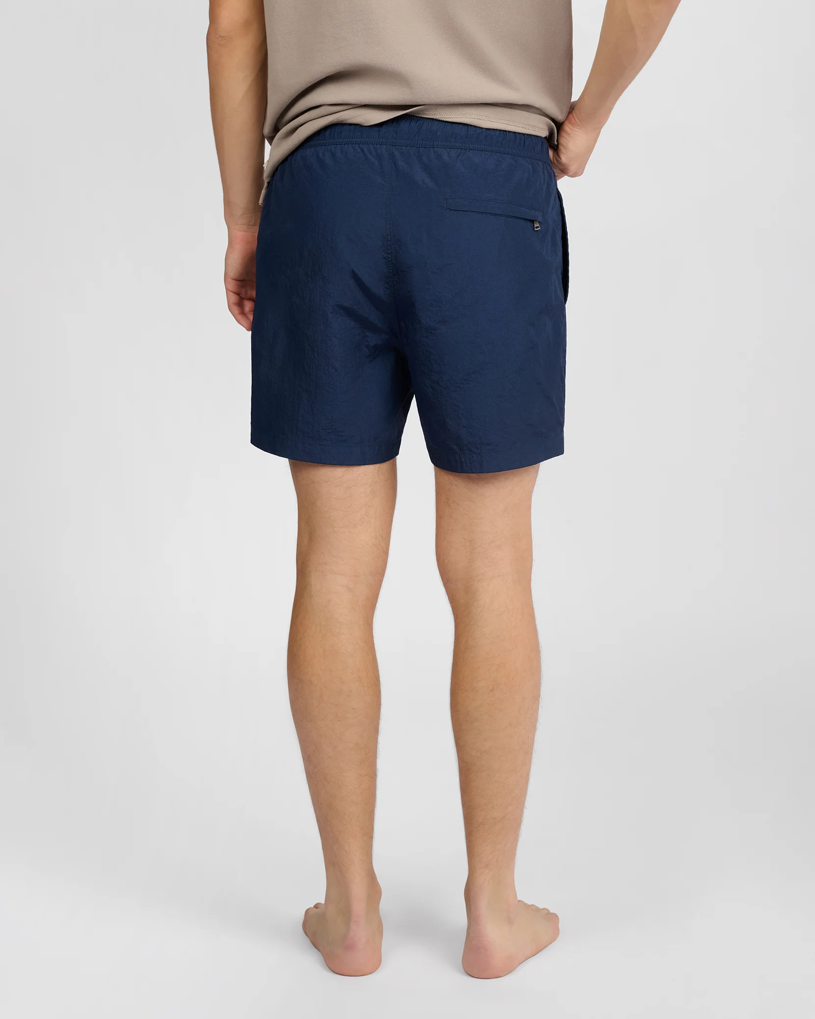 Nylon Crinkle 5" Swim Trunk - Image 6