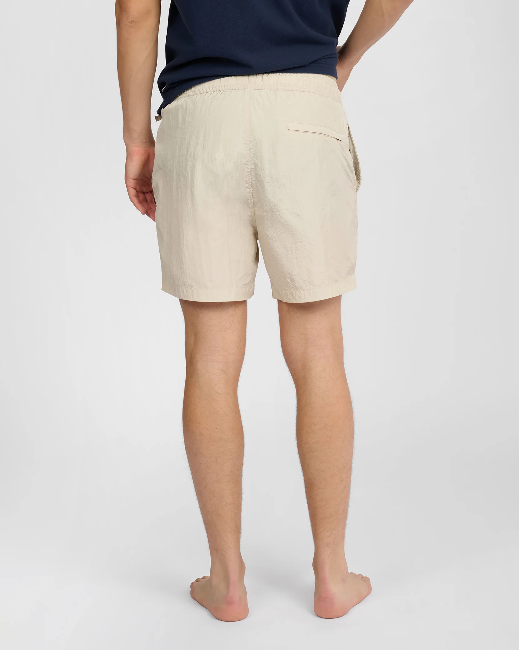 Nylon Crinkle 5" Swim Trunk - Image 7