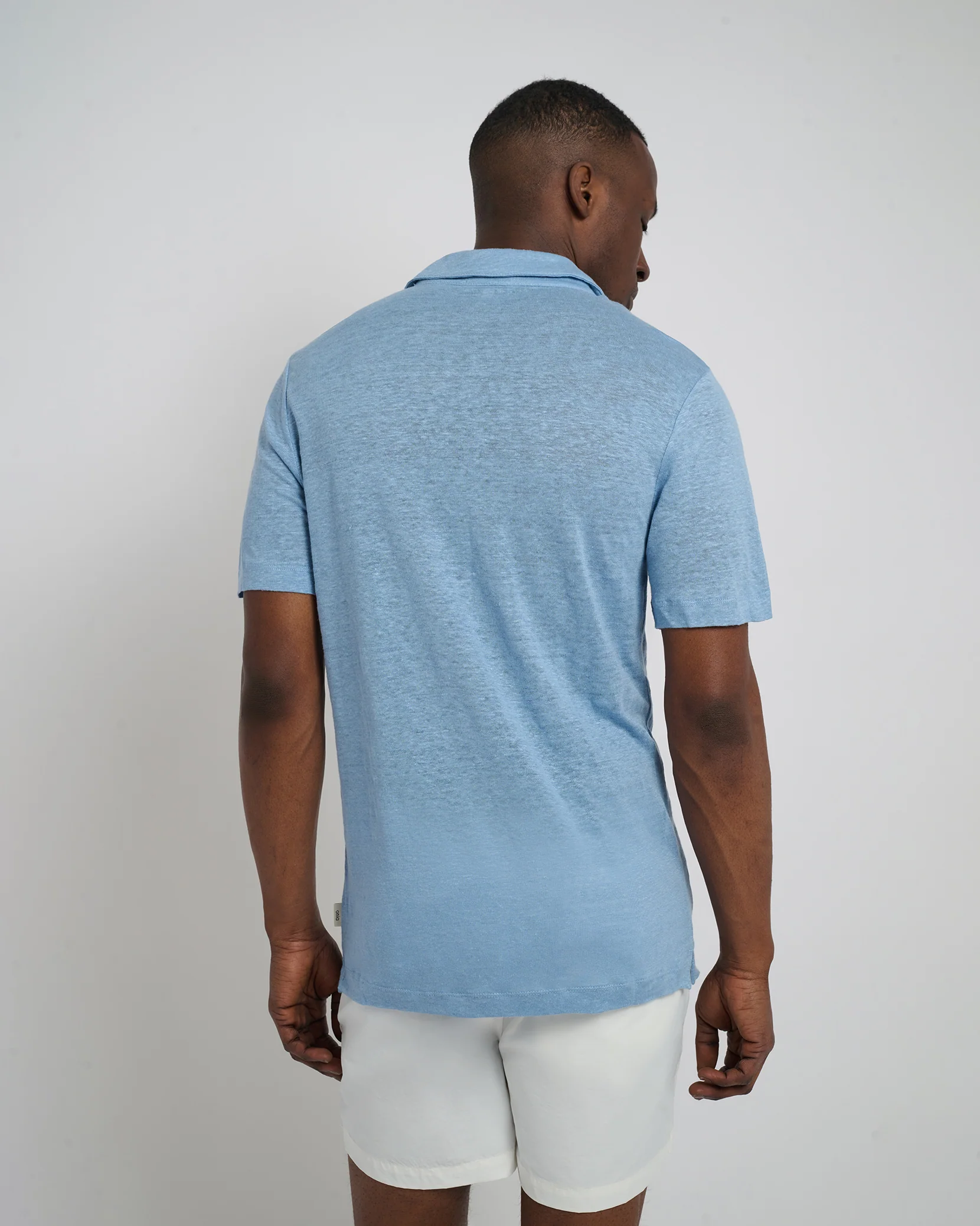 Shaun Linen Polo - Image 5