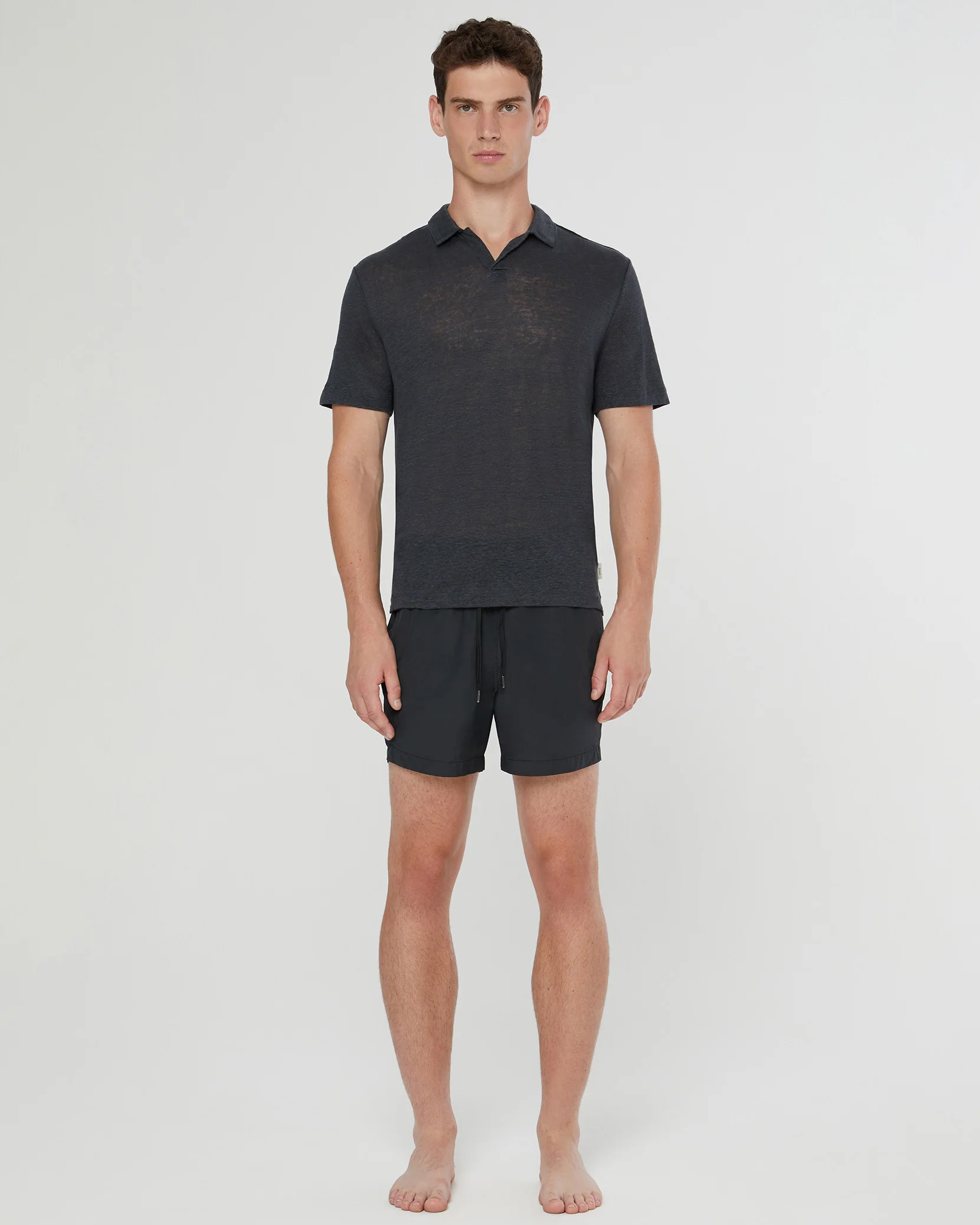 Shaun Linen Polo - Image 4