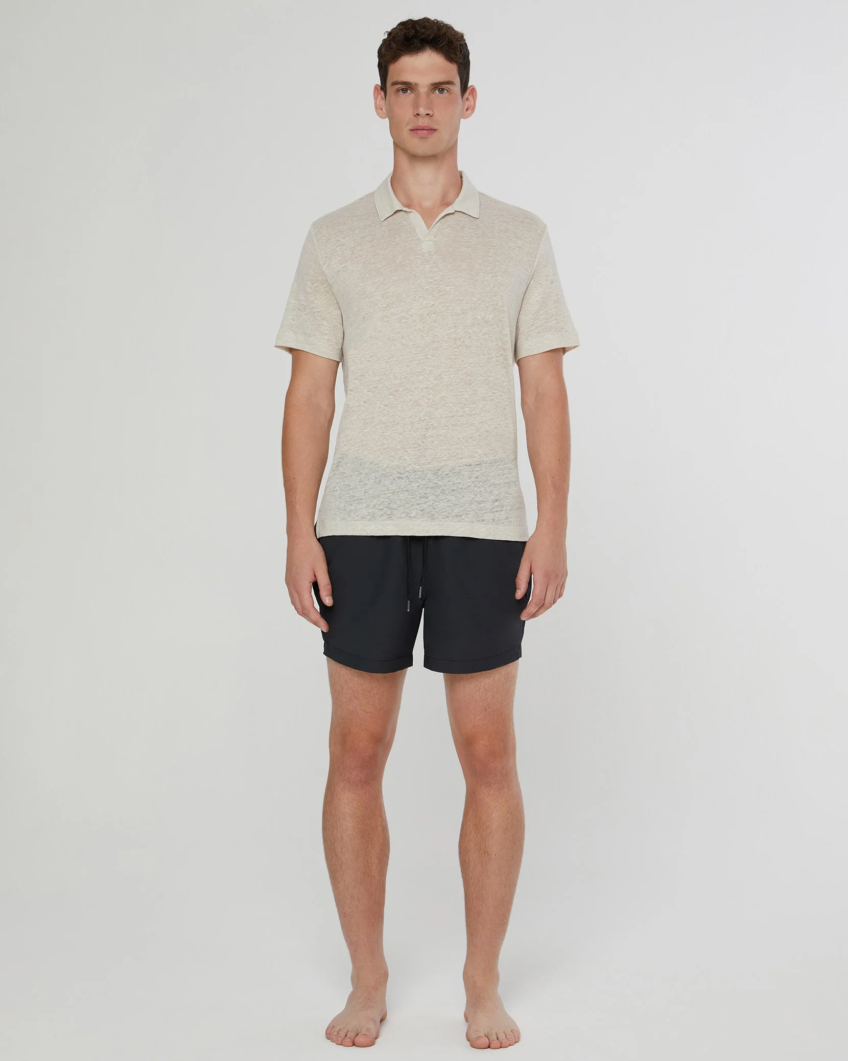 Shaun Linen Polo - Image 4