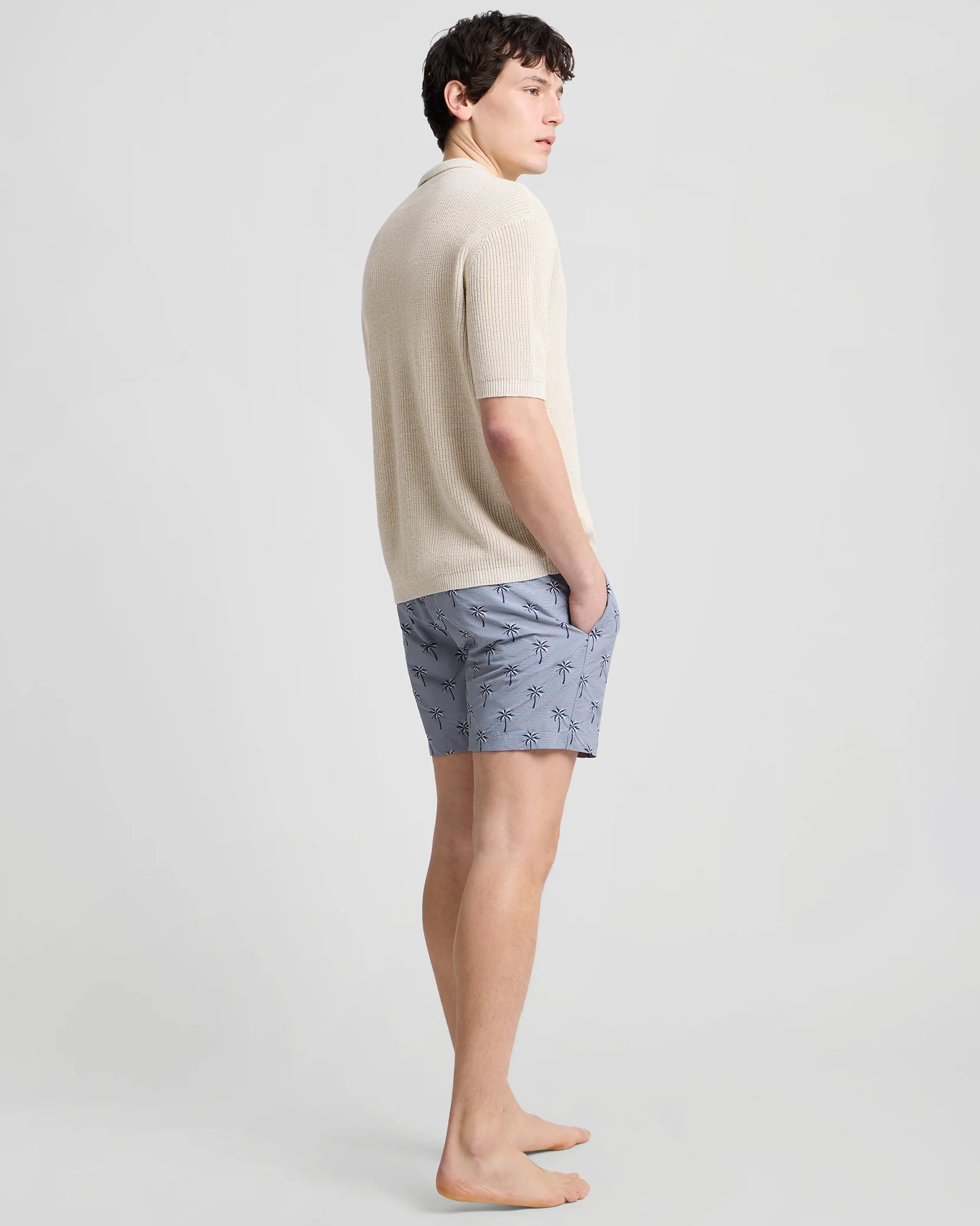 Silk Linen Camp Shirt - Image 5